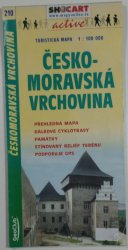 mapa - 210 - Českomoravská vrchovina 1:100 000 - turistická mapa