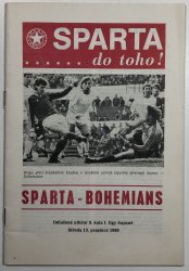 Sparta do toho! Sparta - Bohemians 13.12.1989 - 