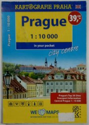 mapa - Prague city centre 1:10 000 /anglicky/ - plán centra města