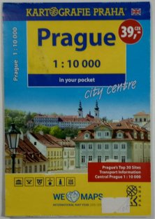 mapa - Prague city centre 1:10 000 /anglicky/
