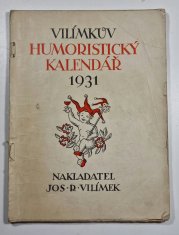 Vilímkův humoristický kalendář 1931 - 