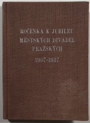Ročenka kruhu solistů městských divadel pražských 1938 - 