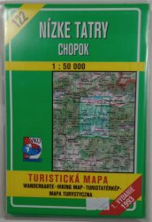 mapa - 122 - Nízke Tatry/Chopok 1:50 000 - 