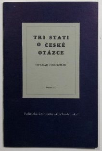 Tři stati o české otázce