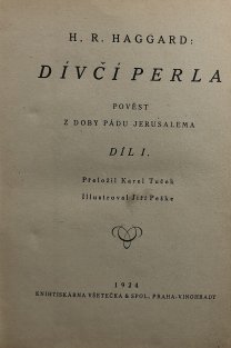 Dívčí perla - Pověst z doby pádu Jerusalema I.+II.