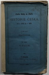 Historie česká V.díl 1602-1623 - 