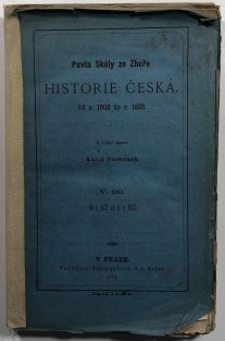 Historie česká V.díl 1602-1623
