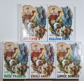 Třemi díly světa I.-V. - Derviš, Královna pouště, Růže pralesa, Údolí smrti, Lovec sobolů
