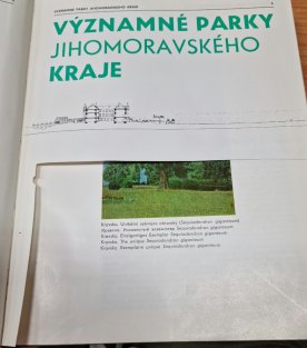 Významné parky Jihomoravského kraje