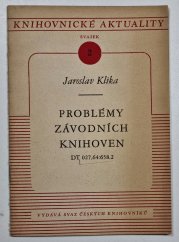 Problémy závodních knihoven - 