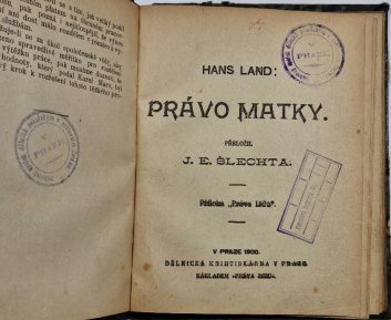 Základy národního hospodářství / Právo matky