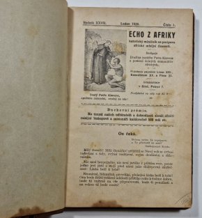 Echo z Afriky č. 1-12/1926 + 1-12/1927