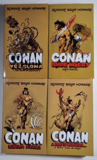 Conan - Věž slona / Hodina draka / Rudé hřeby / A zrodí se čarodějka...