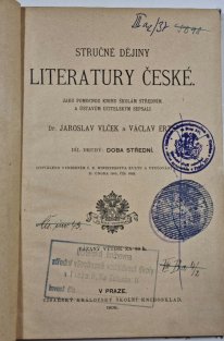 Stručné dějiny literatury české