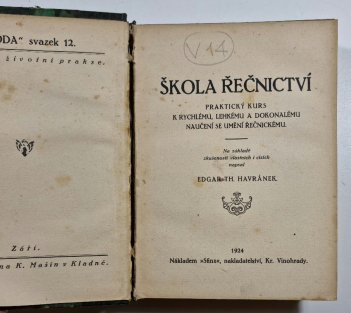 Škola řečnictví