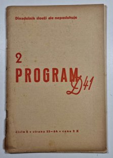 Program D41 9/1940, ročník 6, číslo 2
