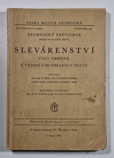 Slévárenství  - část obecná 