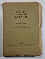 Slovník k výboru básní Ovidiových - 