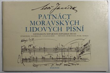 Patnáct moravských lidových písní