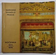 Národní divadlo - Ročenka 1974 -1973 - 