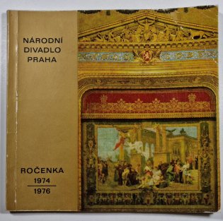 Národní divadlo - Ročenka 1974 -1973