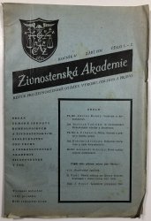 Živnostenská Akademie září 1930 - 