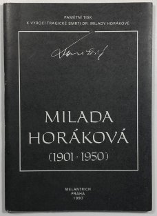 Milada Horáková 1901-1950