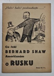 Co řekl Bernard Shaw Američanům o Rusku - 