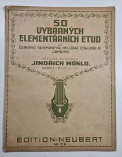 50 vybraných elementárních etud - 