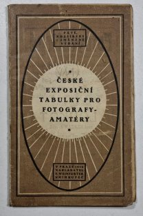 České exposiční tabulky pro fotografy-amatéry