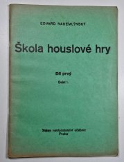 Škola houslové hry díl 1.  sešit 1. - 