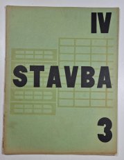 Stavba 3/1925, roč. IV. - Měsíčník pro stavební umění