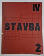 Stavba 2/1925, roč. IV. - Měsíčník pro stavební umění