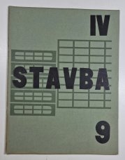Stavba 9/1926, roč. IV. - Měsíčník pro stavební umění