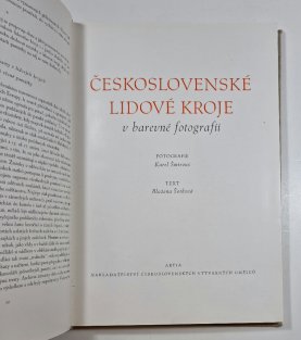 Československé lidové kroje