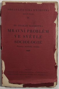 Mravní problém ve světle sociologie