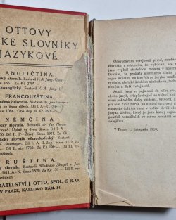 Příruční maďarsko-český slovník (Ottovy malé slovníky)
