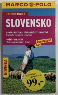 Slovensko s cestovním atlasem