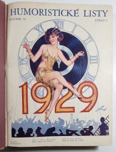 Humoristické listy ročník 72 ( č. 1 - 52 )