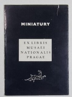 MINIATURY - EX LIBRIS MUSAEI NATIONALIS PRAGAE - Liber viaticus Johannis Noviforensis