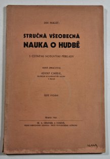 Stručná všeobecná nauka o hudbě