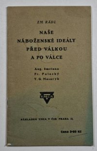 Naše náboženské ideály před válkou a po válce