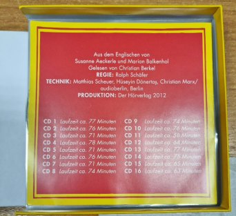 Ein plötzlicher Todesfall 16 CD