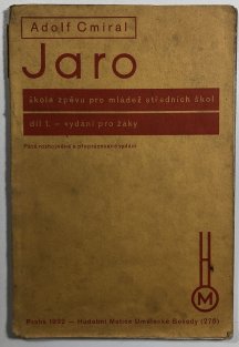 Jaro - škola zpěvu pro mládež sš  díl 1. - vydání pro žáky