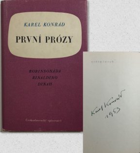 První prózy - Robinsonáda, Rinaldino, Dinah