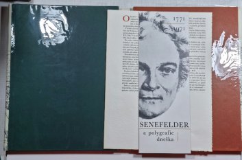 Senefelder a polygrafie dneška + Čeští umělci k poctě Aloise Senefeldera 1771-1971 