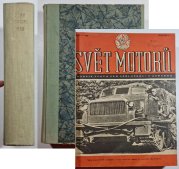 Svět motorů č. 1 - 25 /1958 ročník XII - přivázaná čísla 1953/13, 1956/12, 1957/18