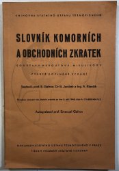 Slovník komorních a obchodních zkratek - 