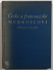 České a francouzské mudrosloví - 