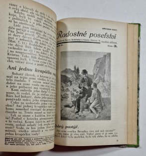 Radostné poselství našim dětem 1933 -1937